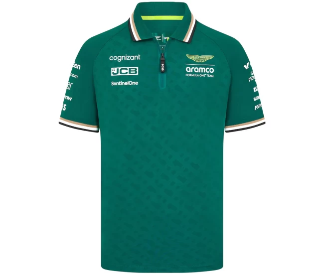 Aston Martin Aramco F1 2024 Mens Team Polo