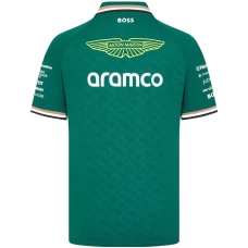 Aston Martin Aramco F1 2024 Mens Team Polo