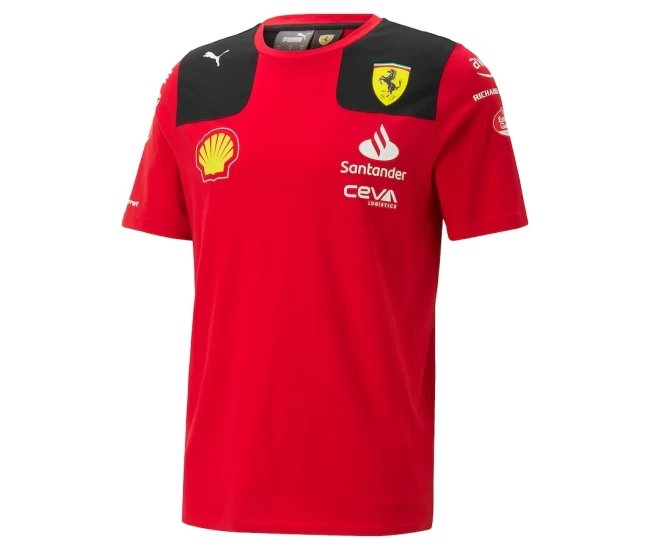 Scuderia Ferrari 2023 Mens Carlos Sainz Team T-Shirt