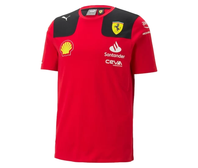 Scuderia Ferrari 2023 Mens Charles Leclerc Team T-Shirt