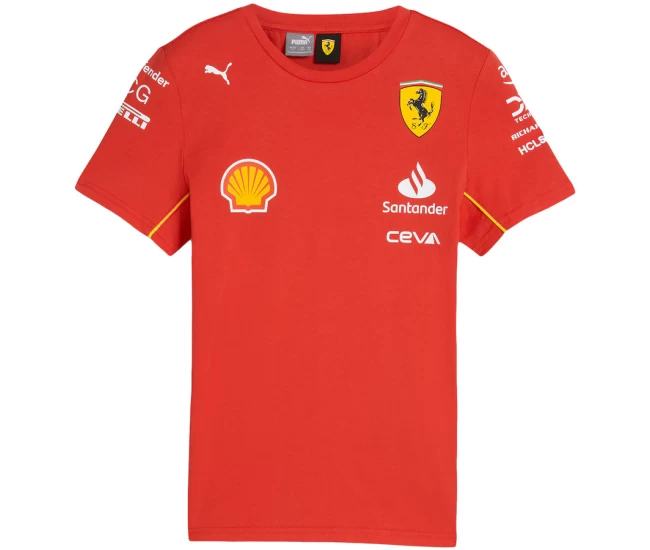 Scuderia Ferrari Kids 2024 Team T-Shirt