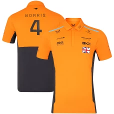 McLaren 2024 Mens Team Lando Norris 4 Driver Polo