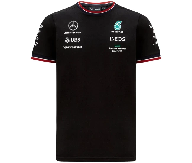 Men Mercedes AMG Petronas F1 2021 Team T-Shirt Black