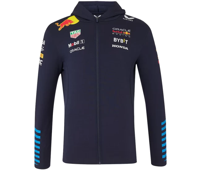 Red Bull Racing 2024 Men Team Full Zip Hoodie